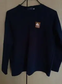 LOGOS 長袖カットソー 150 ネイビー