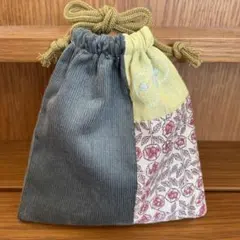 巾着袋 ミナペルホネン　リバティ　ハンドメイド