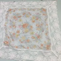 BLOOMING ハンカチ 花柄 レース