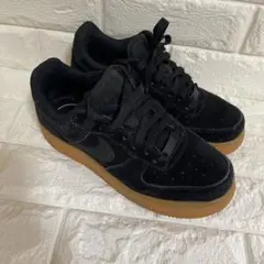 ナイキ エア フォース 1 '07 LV8 スエードブラック