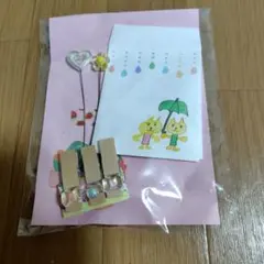 ハンドメイド 木製クリップ デコレーションセット