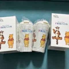 くまのプーさん　フタ付きステンレスタンブラー