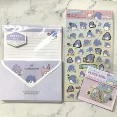 タキシードサム レターセット シール 3点セット