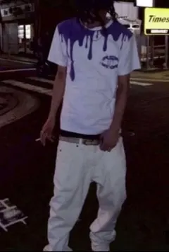 白デニムbrrrsos fuckthisindustry swag