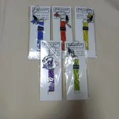 嵐 untitled ネックストラップ 青 赤 黄 緑 紫 5点セット