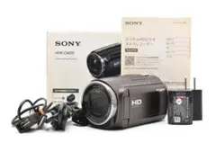 SONY HDR-CX535 ビデオカメラ 別売バッテリーセット付き - メルカリ