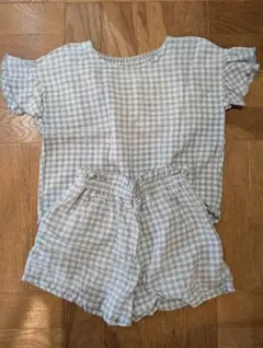 【GLOBAL WORK】半袖シャツ・ショートパンツのセットアップ　サイズ110