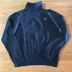 COMME CA ISM タートルネックニットセーター 150A 黒 150cm