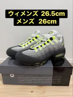W NIKE AIR MAX 95 BIG BUBBLE ネオン イエローグラデ