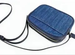 コーチ COACH デニム カメラバッグ ショルダーバッグ コンパクト