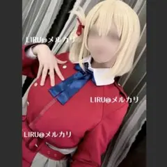 リコリスリコイル 錦木千束 コスプレ ウィッグ 鞄 銃付き - メルカリ