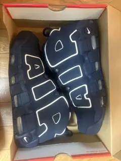 NIKE AIR MORE UPTEMPO ネイビー スニーカーのサムネイル