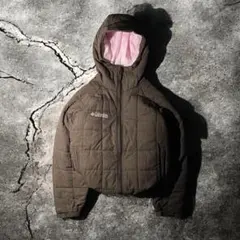 00s Columbia hooded puffer jacket tech