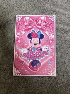 クリスタルパレス・レストラン　パルパルーザ　ミニーのファンダーランド　カード　⑦