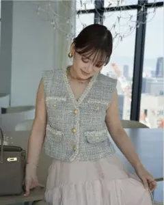 専用◆イデアルーチェ◆ブルゾン◆未使用iDea Luceパフスリーブ 中古・古着通販】iDea Luce (イデア ルーチェ) ドットブルゾン