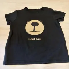 mont-bell クマの顔プリント Tシャツ 80サイズ