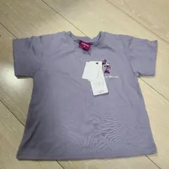 Disney ミニーマウス 刺繍 Tシャツ パープル 90のサムネイル