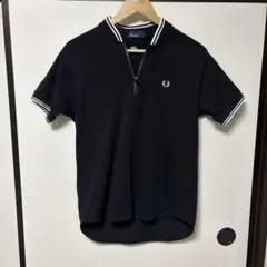 フレッドペリー×ナリフリ コラボ 半袖ポロシャツ ストライプ ロゴ刺繍 フレッドペリー×ナリフリ コラボ 半袖ポロシャツ ストライプ