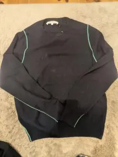 ENFÖLD 黒 長袖ニットセーター 38