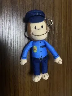おさるのジョージ 警察官マスコット 約10cm