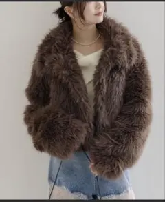 ショートファーコート