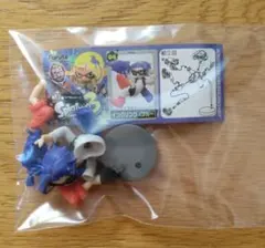 チョコエッグ　スプラトゥーン3　インクリング　ブルー