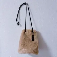 ロペピクニック ファー ショルダーバッグ