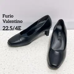 美品◆Furio Valentino スクエアトゥパンプス　コンフォート　幅広