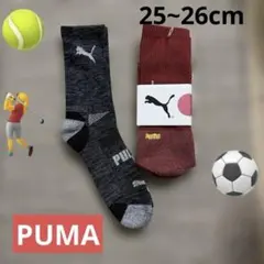 スポーツソックス25~26cmPUMA新品男女兼用のサムネイル