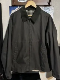 ユニクロ　オリーブグリーン ジャンパー コーデュロイ襟