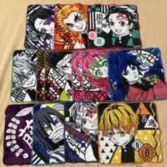鬼滅の刃 ミニタオル ハンカチ 13枚セットのサムネイル