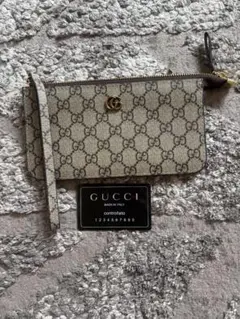 ほぼ未使用】GUCCI GGパターン 長財布 ベージュ - メルカリ