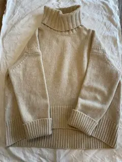 GALERIE VIE ギャルリーヴィー ファインウール タートルネックセーター