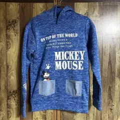 BABYDOOL 裏起毛フード付きパーカー　ミッキー マウス