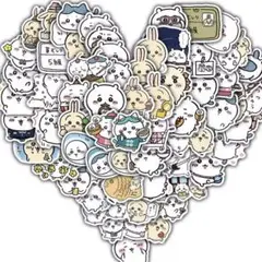 【新品未使用】ちいかわ 防水シール ステッカー 100枚 重複なし