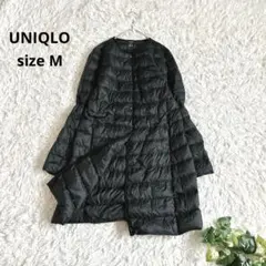美品⁂UNIQLO⁂ユニクロ⁂ウルトラライトダウン　ロング　薄手　ブラック　M