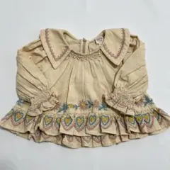 Apolina 刺繍ブラウス 2-3y - メルカリ