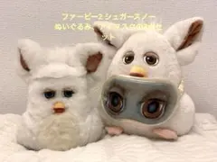 ファービー2　シュガースノー　緑目　英語版　furby　furby2 #7 レア】ファービー2 シュガースノー グリーンアイ 英語ver. - メルカリ