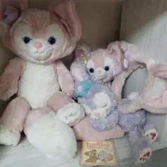 美品！東京ディズニーシー購入ダッフィーフレンズセット　リーナベル