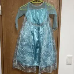 ハロウィン コスプレ アナと雪の女王 アナ雪 エルサ 水色 110cm