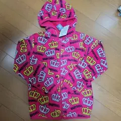ベビードール　アウター　フリースジャケット　ピンク　130センチ