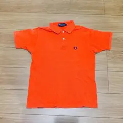 FRED PERRY オレンジ ポロシャツ S