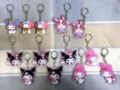 宇佐美 マイメロ クロミ ラバーキーホルダー アクリルキーホルダー