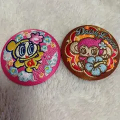 ナルミヤキャラクターズ刺繍缶バッジ