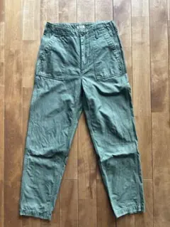 D.M.G ドミンゴ カーキ パンツ ベーカーパンツ SS 日本製