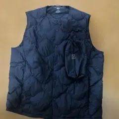 UNIQLOユニクロウルトラライトダウンウェーブキルトベストXXL