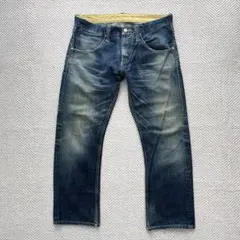 Lee デニムジーンズ MADE IN JAPAN ヴィンテージ加工 L Y2K