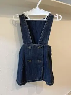 monbebe デニムラップスカート　インディゴ　Sサイズ、Mサイズセット