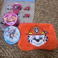 パウパトロール　マーシャル　ティッシュ入れのサムネイル