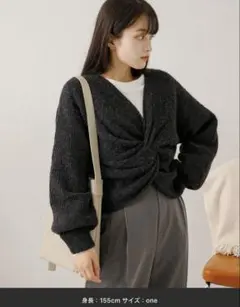 センスオブプレイス バイ アーバンリサーチ2WAYツイストデザインセーター